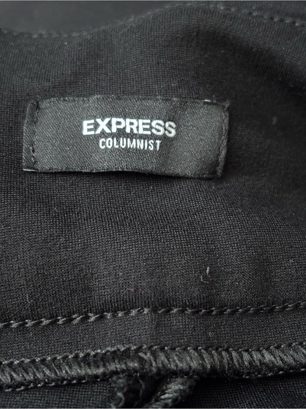 Express Columnist High Waisted Bootcut Pant. Color: Black Size: Medium - Picture 9 of 12